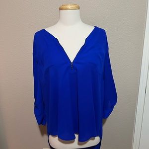 Torrid cobalt blue NWT blouse